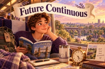 Future Continuous в английском: правила и примеры — учебная иллюстрация