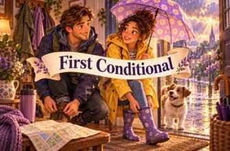 First Conditional: условные предложения первого типа — учебная иллюстрация